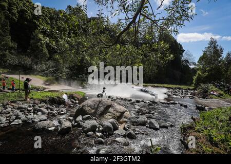 07 MOURA Ricardo (prt), COSTA Antonio (prt), FORD FIESTA R5, action lors du rallye européen CER Açores 2018, du 22 au 24 mars, à Ponta Delgada Portugal - DPPI Banque D'Images