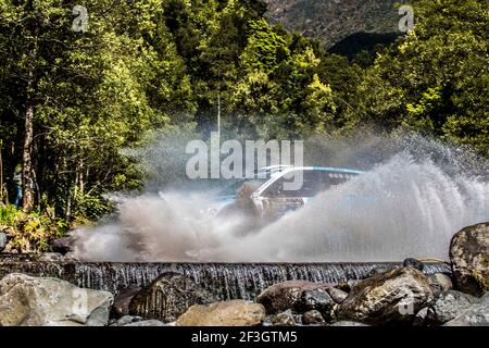 07 MOURA Ricardo (prt), COSTA Antonio (prt), FORD FIESTA R5, action pendant le rallye européen CER Açores 2018, du 22 au 24 mars, à Ponta Delgada Portugal - photo Gregory Lenormand / DPPI Banque D'Images