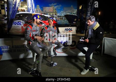 14 CIAMIN Nicolas, ROCHE Yannick , Volkswagen Polo , portrait lors du championnat de rallye français 2019, Rallye du Touquet du 14 au 16 mars au Touquet, France - photo Gregory Lenormand / DPPI Banque D'Images