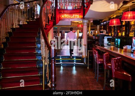 République d'Irlande; Dublin, le quartier touristique Temple Bar, le Mercantile Banque D'Images