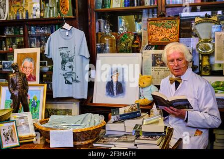 République d'Irlande, Dublin, Chemist et Druggist de Sweny, à Lincoln place, mentionné dans Ulysses de James Joyce où Bloom a acheté ses senteurs de citron Banque D'Images