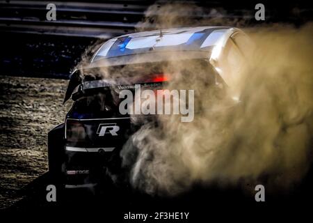 01 KRISTOFFERSSON Johan (SWE) PSRX Volkswagen Suède Volkswagen Polo R, action, pendant le FIA World RX de l'Allemagne 2018 à Estering du 13 au 14 octobre - photo Paulo Maria / DPPI Banque D'Images