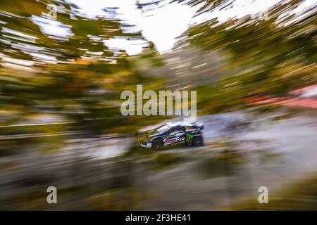 01 KRISTOFFERSSON Johan (SWE) PSRX Volkswagen Suède Volkswagen Polo R, action, pendant le FIA World RX de l'Allemagne 2018 à Estering du 13 au 14 octobre - photo Paulo Maria / DPPI Banque D'Images