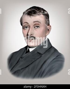 John Masefield 1878-1967 écrivain, poète anglais Banque D'Images