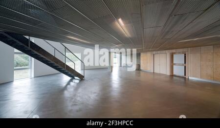 Bâtiment des sciences naturelles, Bjerringbro Banque D'Images