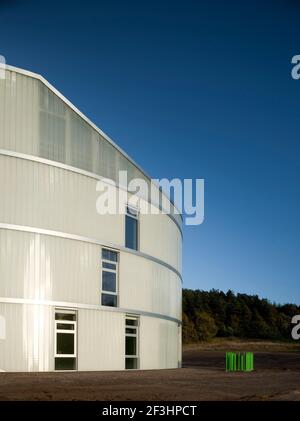 Bâtiment des sciences naturelles, Bjerringbro Banque D'Images