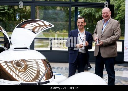 FILLON Pierre (FRA), Président de l'ACO portait, Henrik HOLOLEI lors de la série ELMS européenne le Mans 2018 à Spa Francorchamps, Belgique, du 21 au 23 septembre - photo Clement Marin / DPPI Banque D'Images