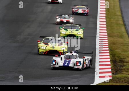 10 ALLEN James (aus), HANLEY Ben (gbr), BR engineering BR1 Gibson team Dragonspeed, action pendant le Championnat du monde d'endurance WEC 2018 de la FIA, 6 heures de Fuji du 12 au 14 octobre à Oyama, Japon - photo Clement Marin / DPPI Banque D'Images