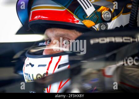 BRUNI Gianmaria (ita), Porsche 911 RSR équipe Porsche GT, portrait lors du Championnat du monde d'endurance WEC 2018 de la FIA 6 heures de Silverstone, Angleterre, du 16 au 19 août - photo DPPI Banque D'Images