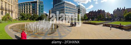 1 St Paul's Place, bureaux du centre-ville, à Sheffield. Banque D'Images