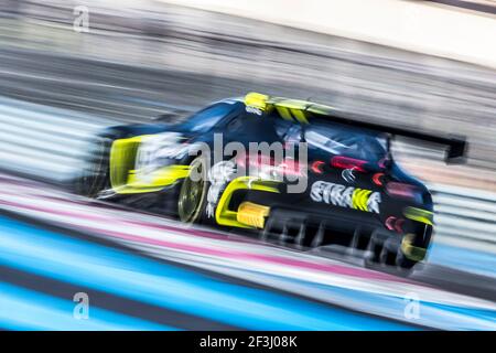 42 LEVENTIS Nick, (GBR), WILLIAMSON Lewis, (GBR), Stakka Racing Mercedes AMG GT3, action pendant le jour d'essai Blancpain GT Series Endurance Cup au Castellet du 13 au 14 mars 2018 - photo Marc de Mattia / DPPI Banque D'Images