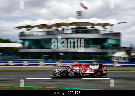 37 JAAFAR Jazeman (mys), WEIRON Tan (mys), JEFFRI Nabil (mys), Oreca 07 Gibson team Jackie Chan DC course, action pendant le Championnat du monde d'endurance WEC 2018 de la FIA 6 heures de Silverstone, Angleterre, du 16 au 19 août - photo Clement Marin / DPPI Banque D'Images