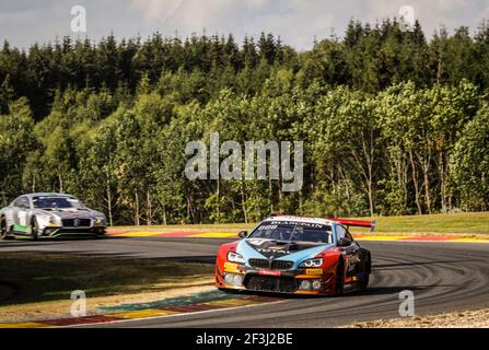 34 Philipp Eng (deu), Tom Blomqvist (gbr), Christian Krognes (NOR), Walkenhorst Motorsport, BMW M6 GT3, Action pendant le championnat 2018 Blancpain Endurance Series 24 heures de Spa, du 25 au 29 juillet, Spa Francorchamps, Belgique - photo François Flamand / DPPI Banque D'Images