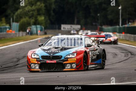 34 Philipp Eng (deu), Tom Blomqvist (gbr), Christian Krognes (NOR), Walkenhorst Motorsport, BMW M6 GT3, Action pendant le championnat 2018 Blancpain Endurance Series 24 heures de Spa, du 25 au 29 juillet, Spa Francorchamps, Belgique - photo François Flamand / DPPI Banque D'Images