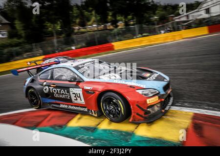 34 Philipp Eng (deu), Tom Blomqvist (gbr), Christian Krognes (NOR), Walkenhorst Motorsport, BMW M6 GT3, Action pendant le championnat 2018 Blancpain Endurance Series 24 heures de Spa, du 25 au 29 juillet, Spa Francorchamps, Belgique - photo François Flamand / DPPI Banque D'Images