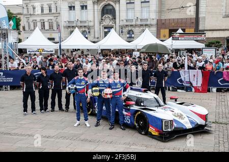 35 SHAITAR Victor (rus), NEWEY Harrison (gbr), OTAN Norman (fra), Dallara P217 Gibson team SMP Racing, action pendant le 2018 le Mans 24 heures de pesage, du 10 au 11 juin sur le circuit du Mans, France - photo Jean Michel le Meur / DPPI Banque D'Images