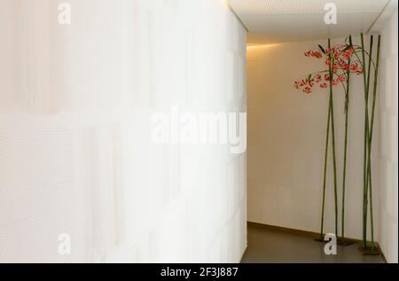 V appartements avec services, Causeway Bay, Hong Kong (designer: Anderson Lee) Banque D'Images