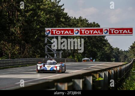 35 SHAITAR Victor (rus), NEWEY Harrison (gbr), OTAN Norman (fra), Dallara P217 Gibson team SMP Racing, action pendant les 2018 le Mans 24 heures tests et session de qualification du 13 au 14 juin sur le circuit du Mans, France - photo Florent Gooden / DPPI Banque D'Images