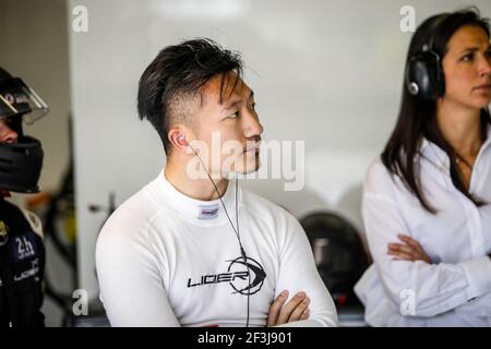 CHENG David (chn), équipe Jackie Chan DC Racing, portrait lors des épreuves de 24 heures du Mans 2018 et séance de qualification du 13 au 14 juin sur le circuit du Mans, France - photo: Xavi Bonilla / DPPI Banque D'Images