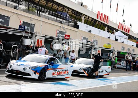 11 NOEL Sylvain (fra), Alpine A 110 Europa Cup équipe c, actionpendant la coupe Alpine Europa 2018 au circuit Paul Ricard, le Castellet France, du 1er au 2 juin - photo Marc de Mattia / DPPI Banque D'Images