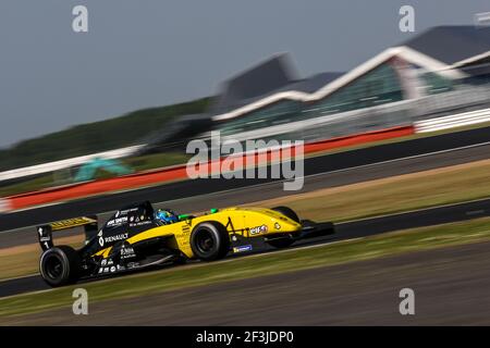 01 FEWTRELL Maw (gbr), FR 2.0 Eurocup Renault Team R-Ace GP, action pendant, 2018 Eurocup Formule Renault 2.0, à Silverstone, Grande-Bretagne, du 18 au 20 mai - photo Klaas Norg / DPPI Banque D'Images