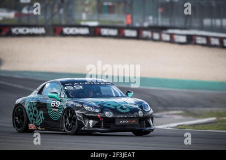 69 HURGON Laurent (fra), Alpine A 110 Europa Cup équipe Autosport GP Patrick Roger, action lors de la coupe Alpine Europa 2018 à Nurburgring, Allemagne, 22 au 23 juin - photo Gregory Lenormand / DPPI Banque D'Images