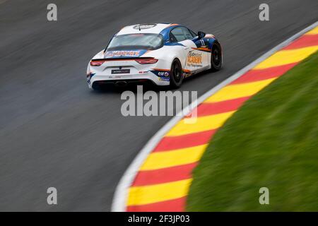 11 NOEL Sylvain (fra), Alpine A 110 Europa Cup Team Racing Technology, action lors de la coupe Alpine Europa 2018 au Spa Francorchamps, Belgique, du 21 au 23 septembre - photo Florent Gooden / DPPI Banque D'Images