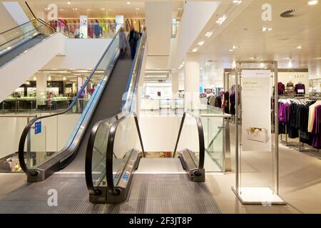 John Lewis Partnership Stratford, Westfield Shopping Centre Stratford. Aménagement d'un nouveau magasin John Lewis dans le centre commercial Westfield de Stratford Banque D'Images