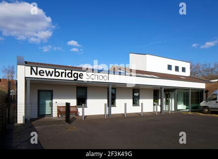 Newbridge SEN School, LB Redbridge. Extensions et rénovation de l'école Newbridge SEN par wates London Construction Banque D'Images