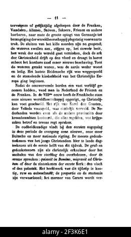 Publications de la société d'architecture dans le duché de Limbourg vol 001 p 011. Banque D'Images