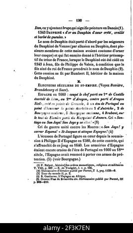 Publications de la société d'architecture dans le duché de Limbourg vol 001 p 196. Banque D'Images