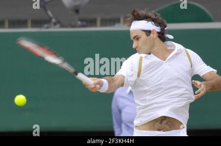 WIMBLEDON 2007 12e JOUR 7/7/07. PHOTO SEMI-FINALE HOMMES DAVID ASHDOWN Banque D'Images