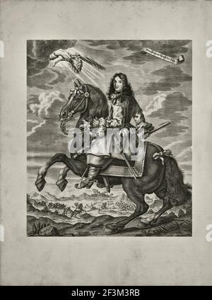 William III (Willem ; 1650 - 1702), également connue sous le nom de Guillaume d'Orange, Prince d'Orange était souveraine de la naissance, stathouder de Hollande, Zélande, Banque D'Images