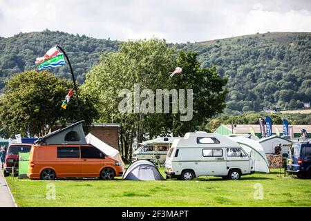 Busfest Vanfest Great Malvern en Angleterre Banque D'Images