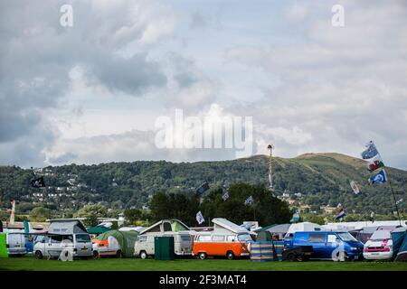 Busfest Vanfest Great Malvern en Angleterre Banque D'Images