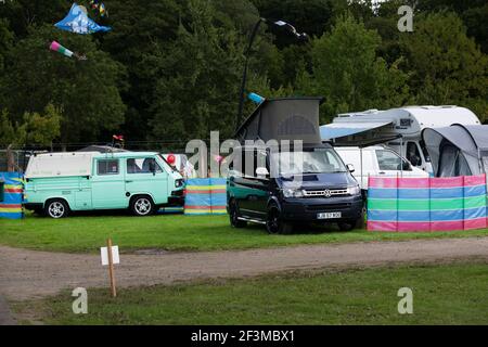 Busfest Vanfest Great Malvern en Angleterre Banque D'Images