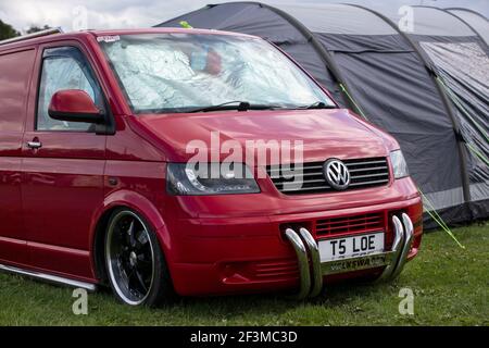 Busfest Vanfest Great Malvern en Angleterre Banque D'Images