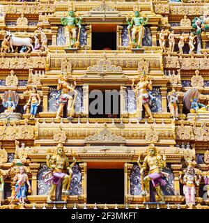 L'Alvar Vallipuram ou Valipura Aalvar Vishnu Kovil est un temple hindou près de Jaffna, au Sri Lanka. L'Alvar Vallipuram Kovil est considéré comme l'un des plus anciens H Banque D'Images