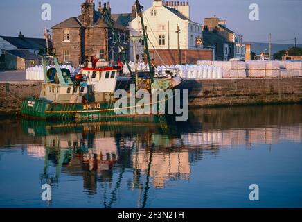 Glasson Dock, près de Lancaster, sur l'estuaire de la Lune en 1993 Banque D'Images