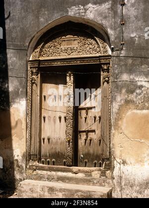 Stone Town est le centre historique de Zanzibar City. C'est un site classé au patrimoine mondial de l'UNESCO. Banque D'Images