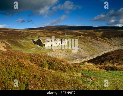 Le parc national de Yorkshire Dales offre aux visiteurs des paysages spectaculaires avec une vue imprenable. Banque D'Images