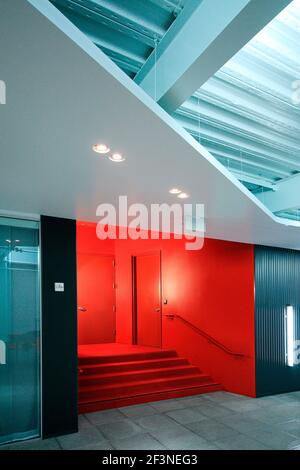 Lorcan O'Herlihy Architects et Kanner Architects Performance Motion Capture Studio, Bay Area, CA. Bibliothèque de matériaux. Banque D'Images