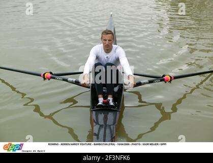 AVIRON - ADRIEN HARDY - BARBOTAN (FRA) - 10/04/2008 - PHOTO : IGOR MEIJER / DPPI Banque D'Images