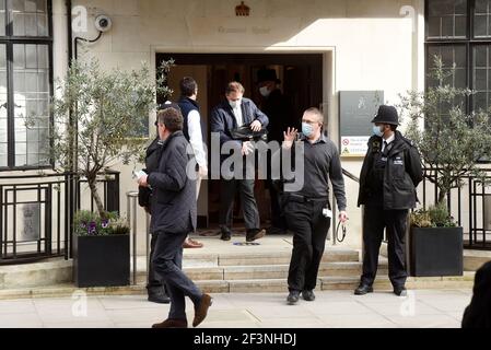 Vue d'ensemble de l'hôpital King Edward où le Prince Royal Philip britannique a été hospitalisé pour une infection. Crédit : PatPhoto/ Alamy News Banque D'Images