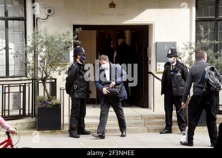 Vue d'ensemble de l'hôpital King Edward où le Prince Royal Philip britannique a été hospitalisé pour une infection. Crédit : PatPhoto/ Alamy News Banque D'Images