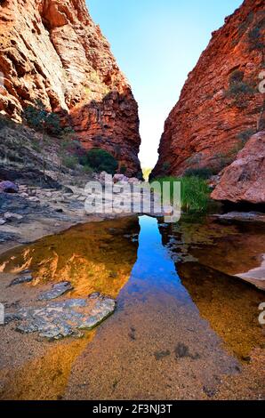 Australie, territoire du Nord, McDonnell Range, Simpsons Gap Banque D'Images