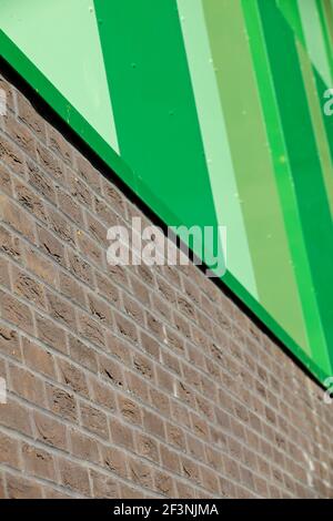 Sporthouse, stade sportif de Mayesbrook Park, Dagenham. Banque D'Images