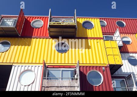 Container City 2 Development, Trinity Buoy Wharf, East India Docks, Londres, E14. Banque D'Images