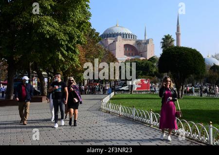 La vie quotidienne à Istanbul Banque D'Images