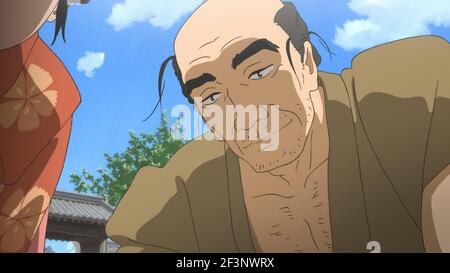 Mlle Hokusai Sarusuberi : Mlle Hokusai Année : 2015 Réalisateur : Keiichi Hara Japon Animation Banque D'Images